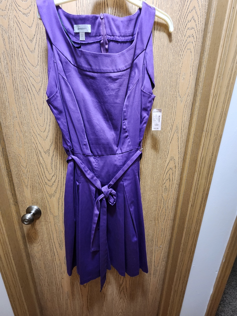 Dressbarn purple dress label